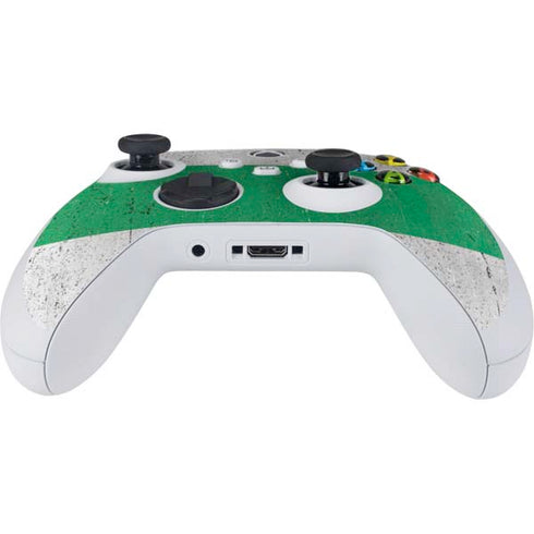 Nigeria Flag Distressed Xbox Series S Controller Skin